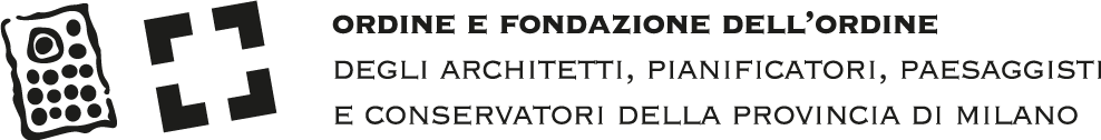 Ordine e Fondazione dell'Ordine degli Architetti di Milano logo